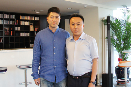 2014年9月3日，香港晟和麦景图中国区区域经理崔先生来访我公司大连之声